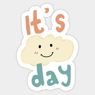 Cloudy Day Sticker